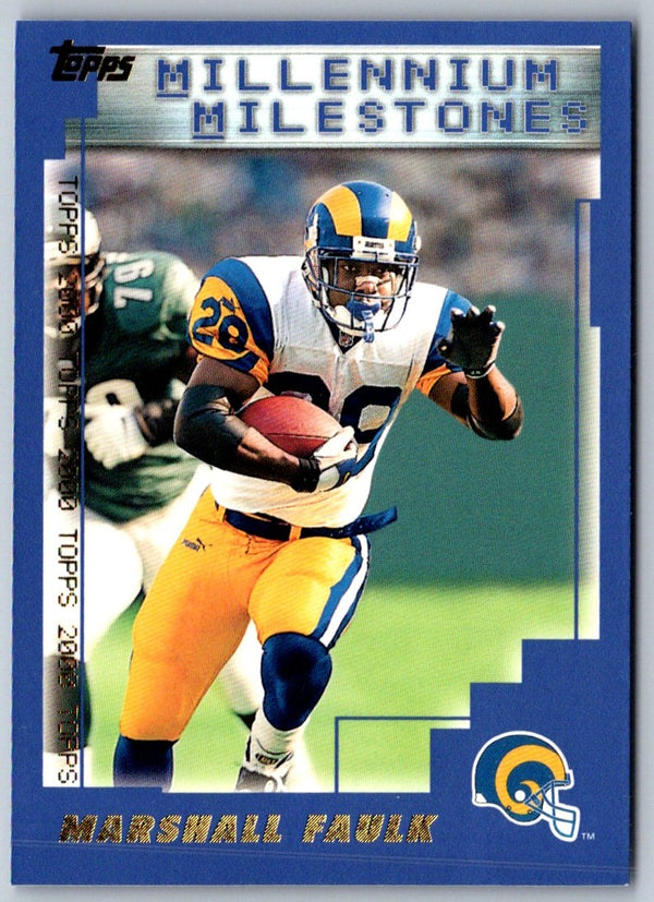 2000 Topps Marshall Faulk #340