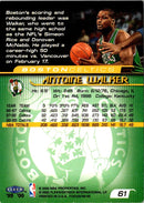 1999 Fleer Focus Antoine Walker