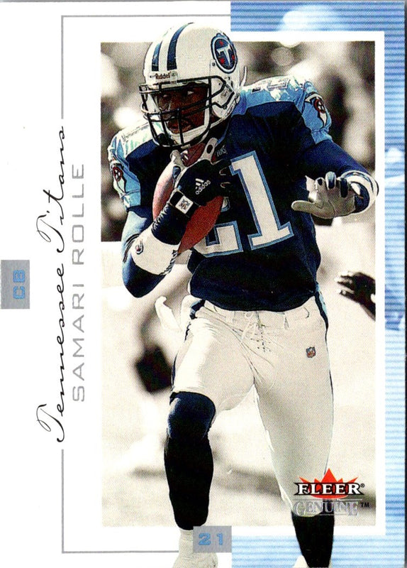 2001 Fleer Genuine Samari Rolle #46
