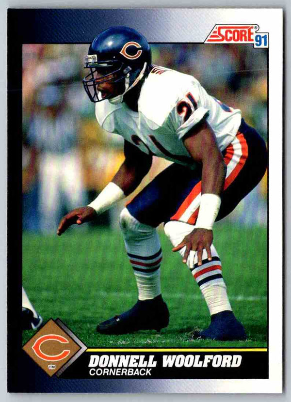 1991 Score Donnell Woolford #548