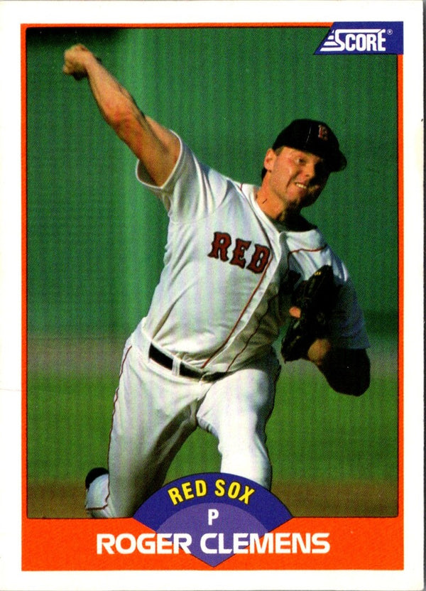 1989 Score Roger Clemens #350A