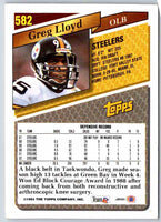 1993 Topps Greg Lloyd #582