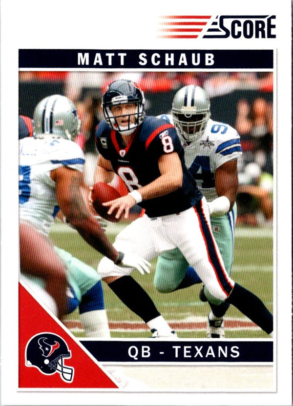 2011 Score Matt Schaub #120