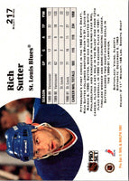 1991 Pro Set Rich Sutter #217