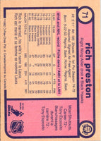 1982 O-Pee-Chee Rich Preston #71