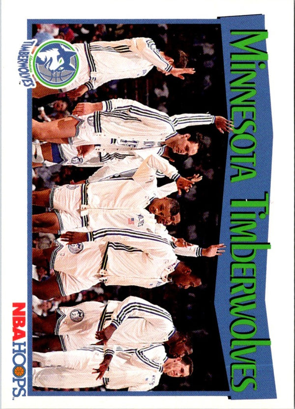 1991 Hoops Minnesota Timberwolves #289