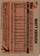 1983 Topps Matt Keough