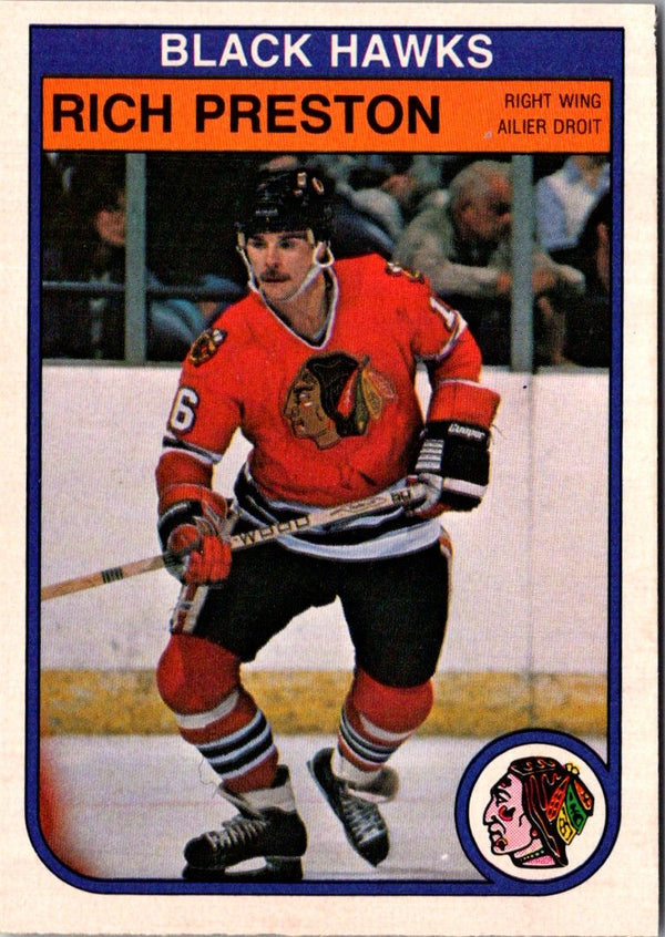 1982 O-Pee-Chee Rich Preston #71