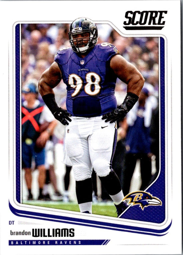2018 Score Brandon Williams #31