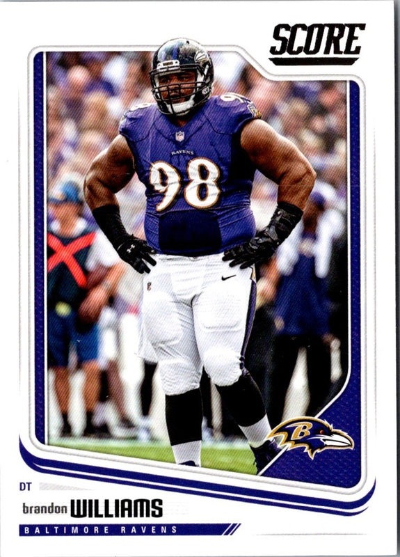 2018 Score Brandon Williams #31