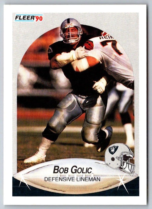 1990 Fleer Bob Golic #254