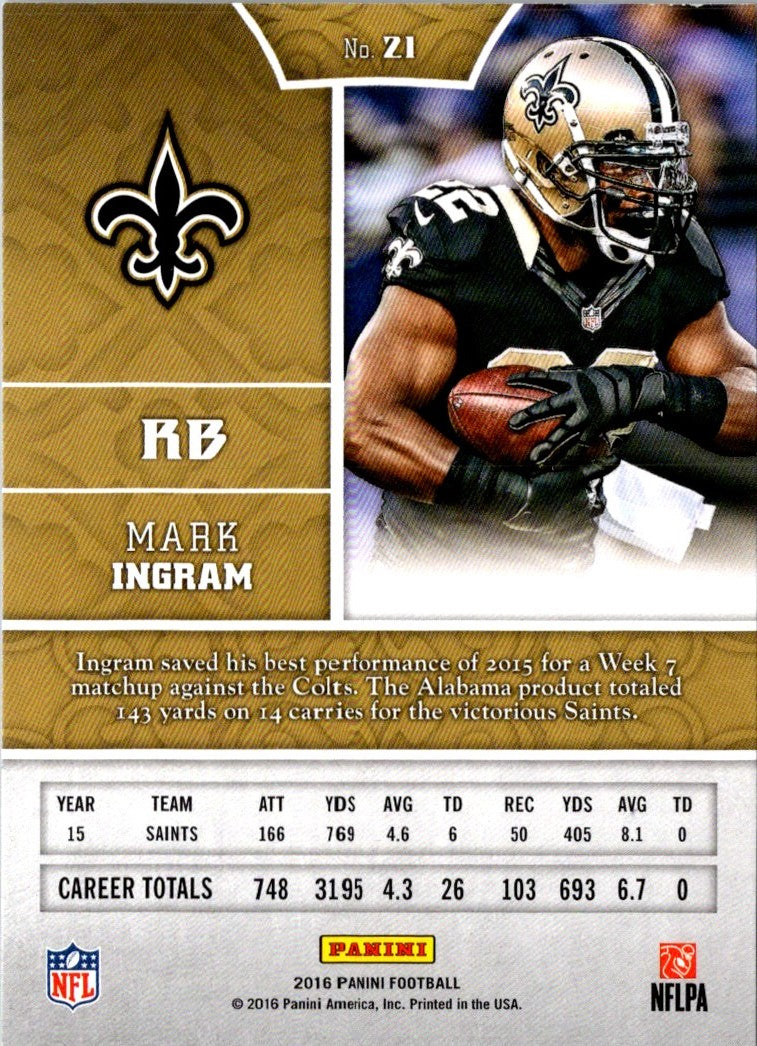 2016 Panini Mark Ingram