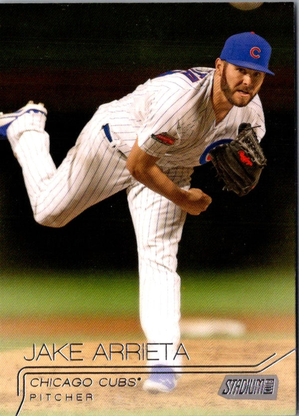 2015 Stadium Club Jake Arrieta #125