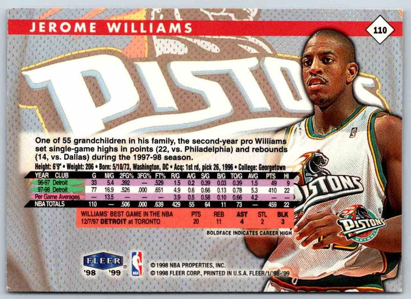 1995 Fleer Ultra Jerome Williams