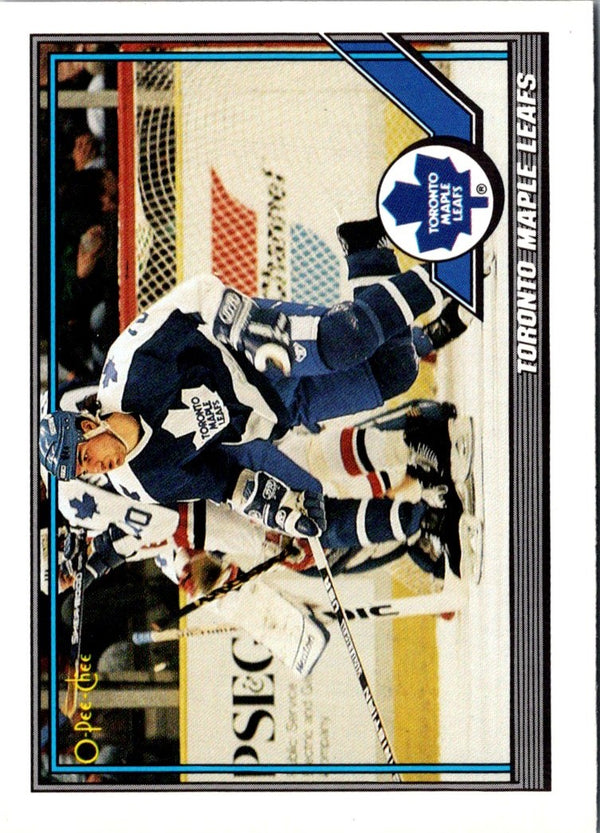 1991 O-Pee-Chee Toronto Maple Leafs #123