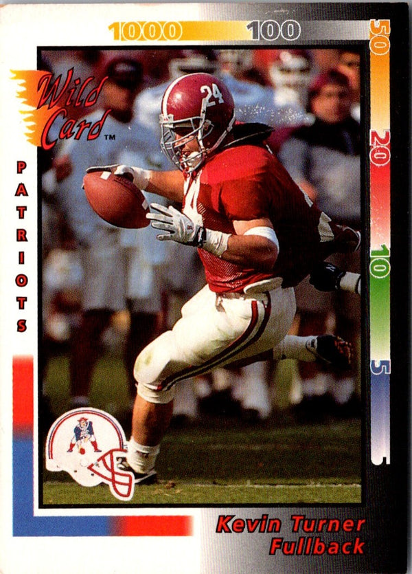 1992 Wild Card 50 Stripe Kevin Turner #69