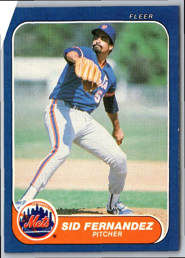 1986 Fleer Sid Fernandez #79