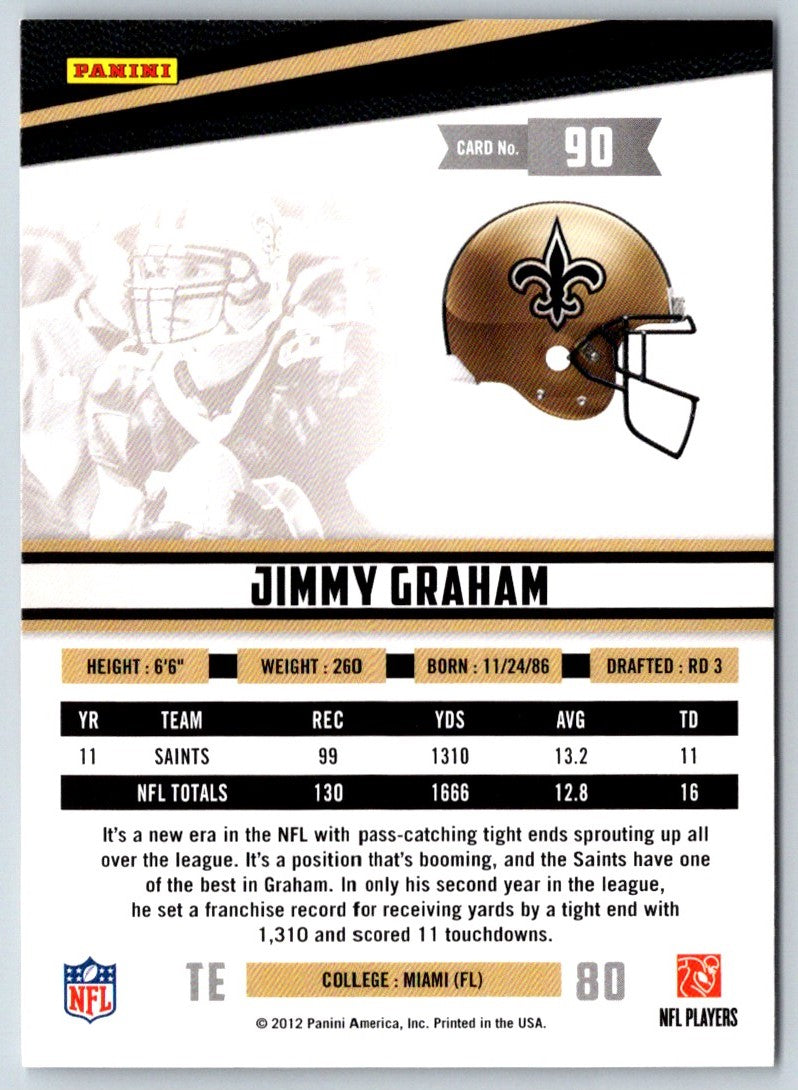 2012 Panini Rookies & Stars Jimmy Graham