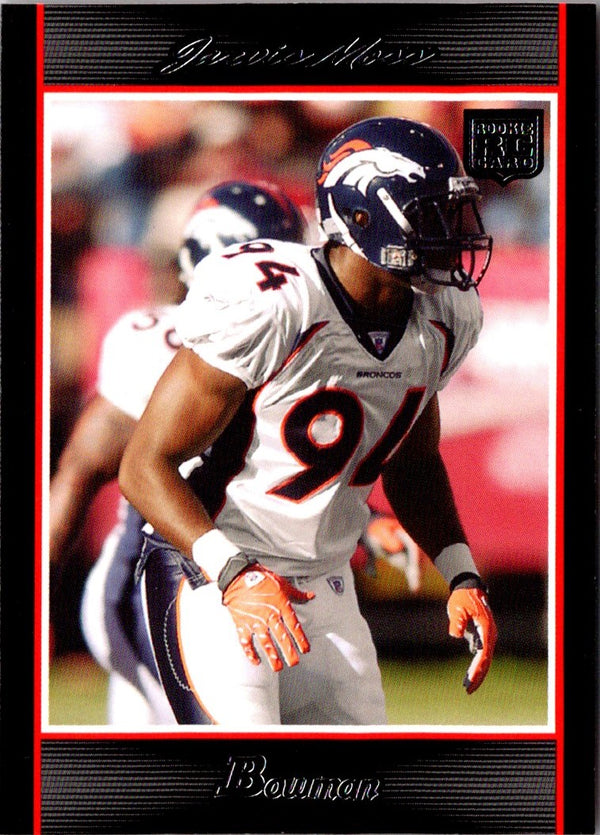 2007 Bowman Jarvis Moss #179 Rookie