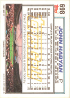1992 Topps John Habyan #698