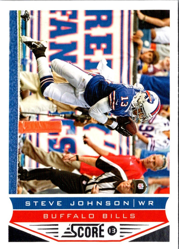 2013 Score Steve Johnson #23