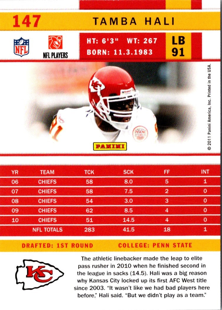 2011 Score Tamba Hali