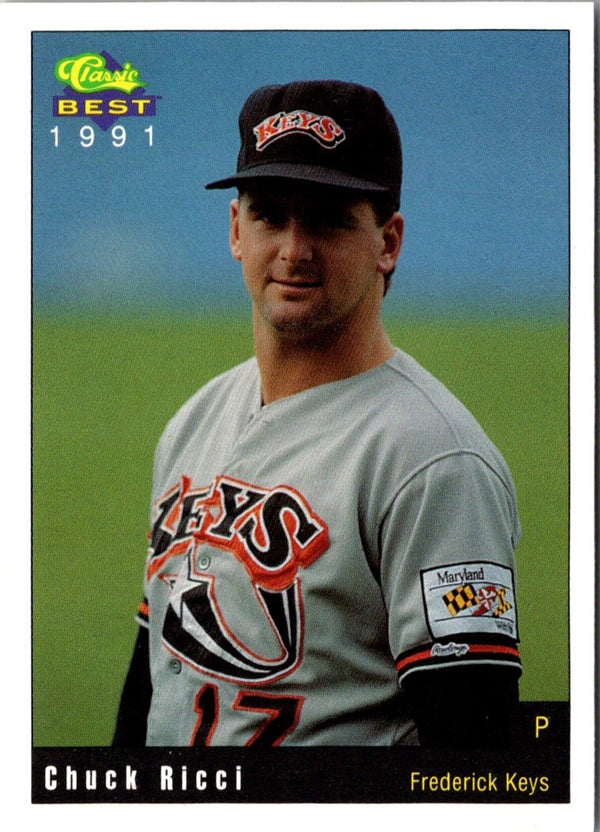 1991 Classic Best Frederick Keys Chuck Ricci #7