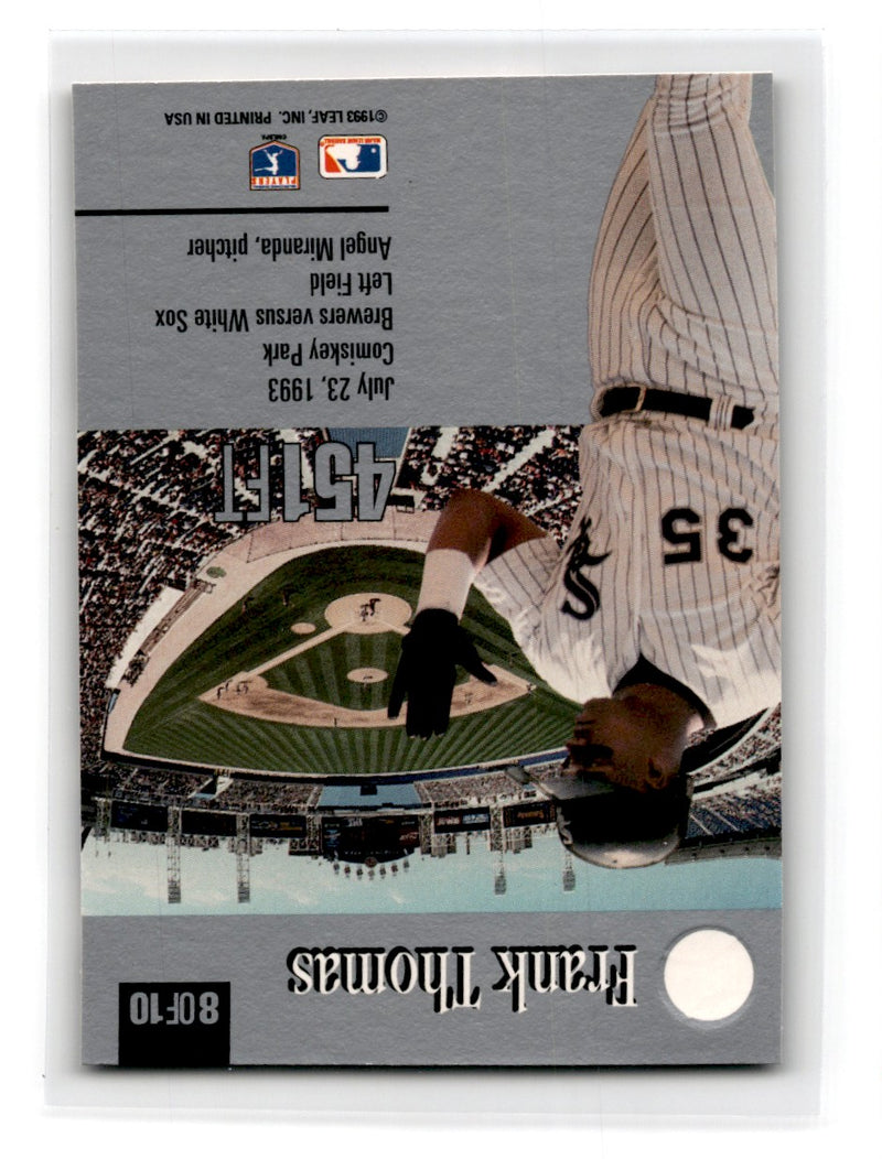 1992 Donruss Cracker Jack I Frank Thomas