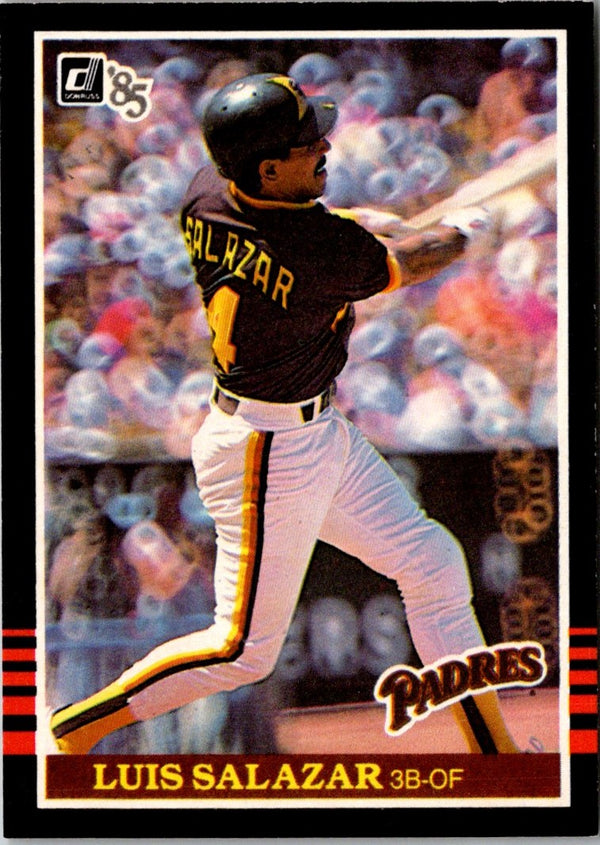 1985 Donruss Luis Salazar #568