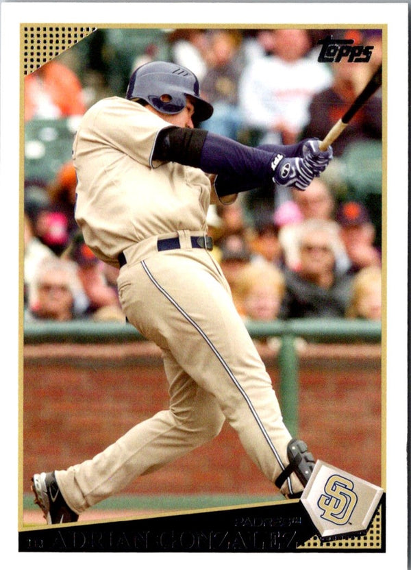 2009 Topps Adrian Gonzalez #520