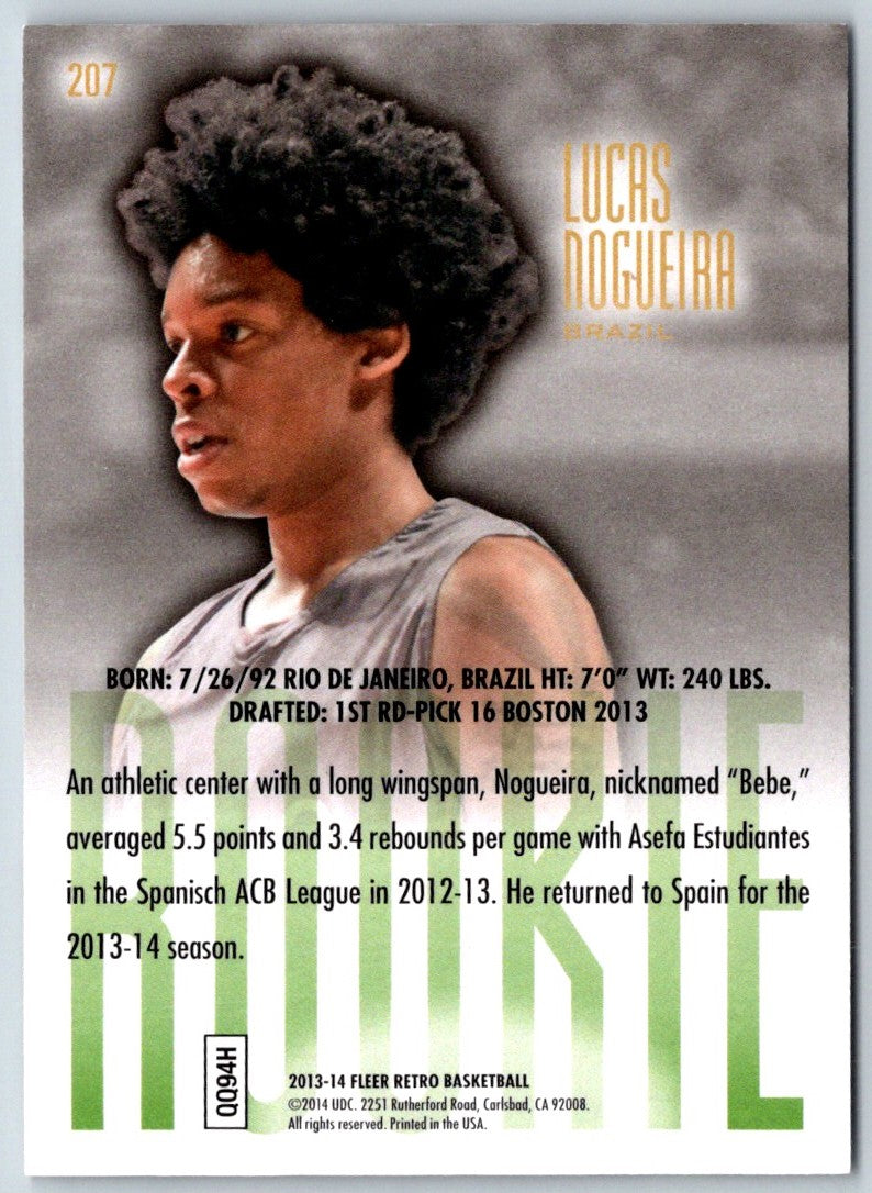 2013 Fleer Retro Lucas Nogueira