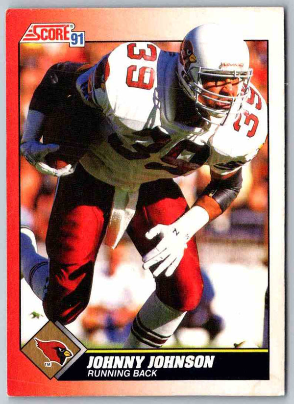1991 Score Johnny Johnson #190