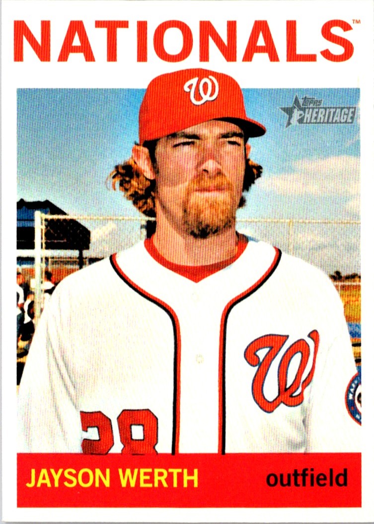 2013 Topps Heritage Jayson Werth