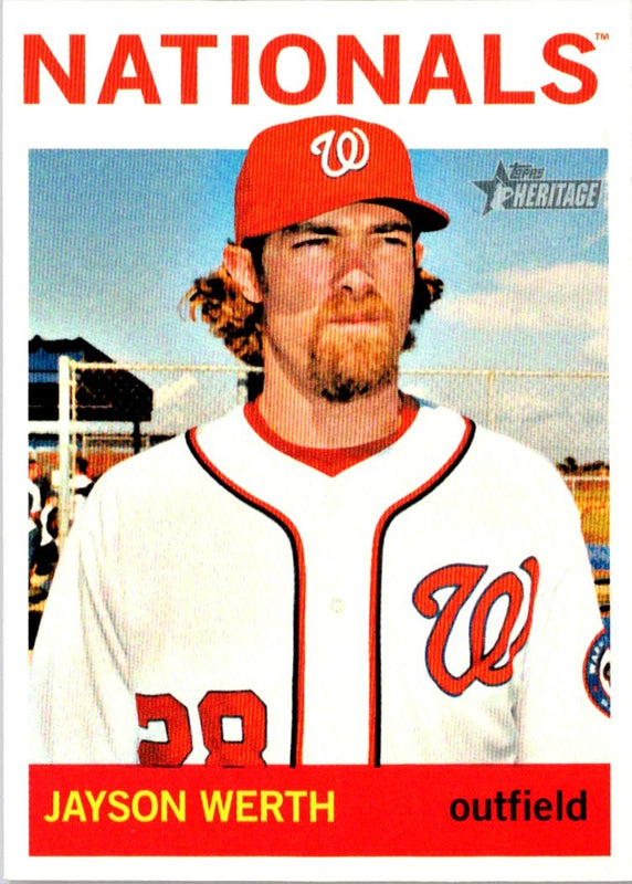 2013 Topps Heritage Jayson Werth #52