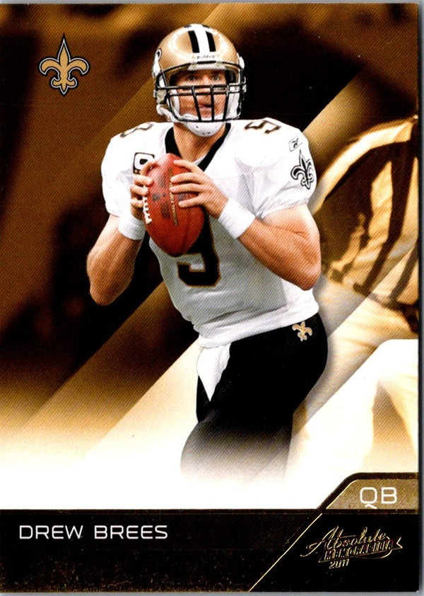 2011 Panini Absolute Memorabilia Drew Brees #60