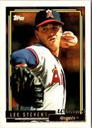 1992 Topps Gold Winners Lee Stevens