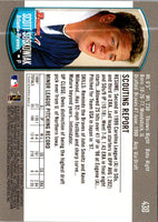 2000 Bowman Scott Sobkowiak #430 Rookie