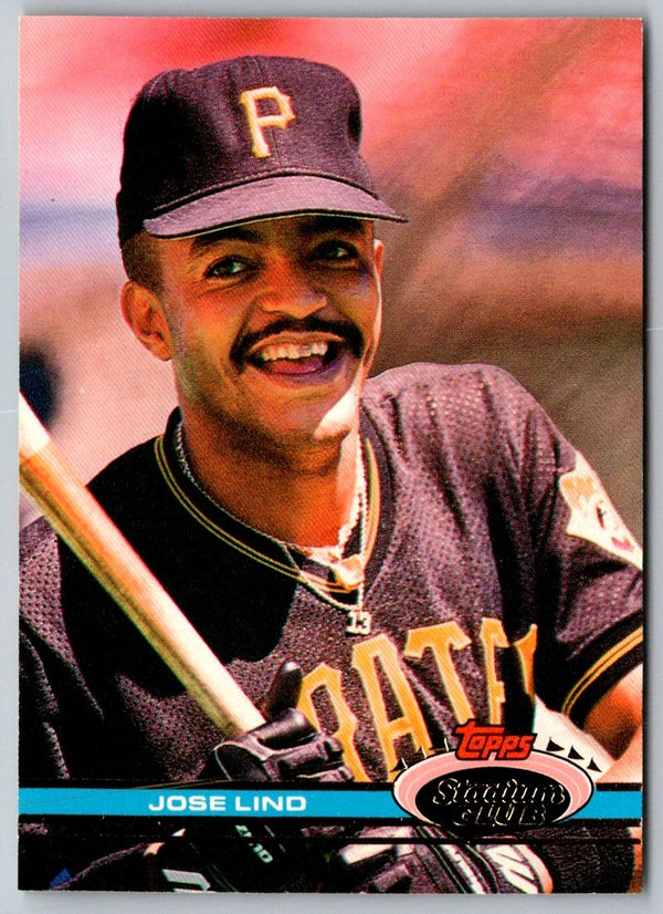 1991 Stadium Club Jose Lind #233