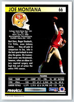 1991 Pinnacle Joe Montana #66