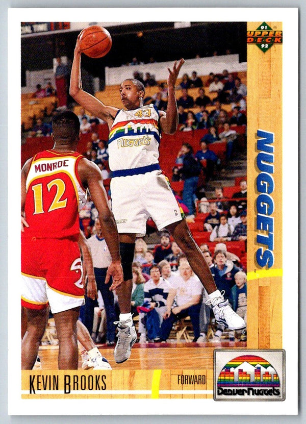 1991 Upper Deck Kevin Brooks #427 Rookie