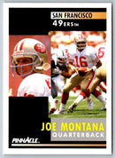 1991 Pinnacle Joe Montana