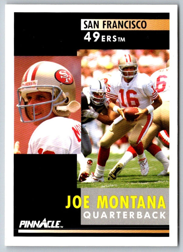 1991 Pinnacle Joe Montana #66
