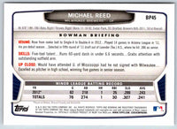 2013 Bowman Michael Reed #BP45