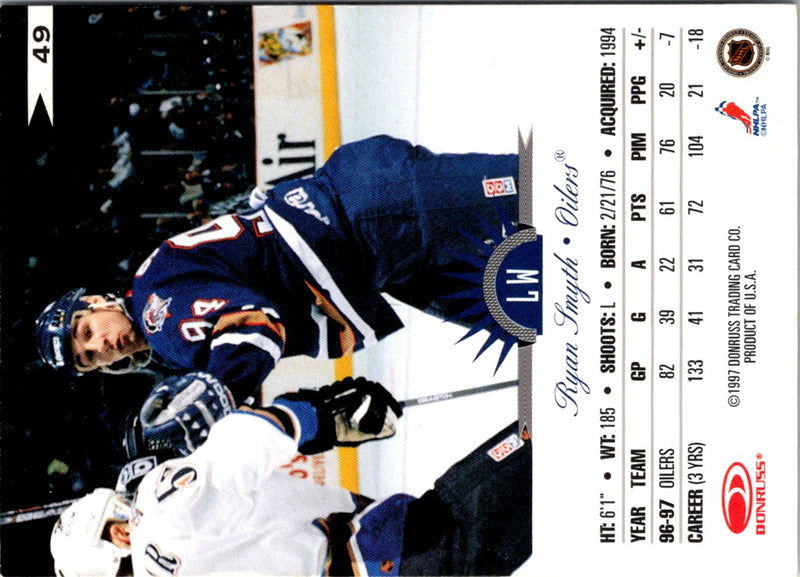 1997 Leaf Ryan Smyth