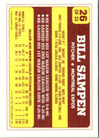 1991 Topps Toys'R'Us Rookies Bill Sampen #26