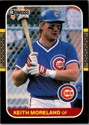 1987 Donruss Keith Moreland