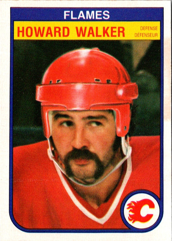 1982 O-Pee-Chee Howard Walker #59 Rookie