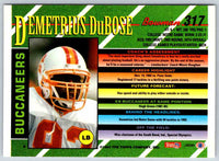 1993 Bowman Football Demetrius DuBose #317
