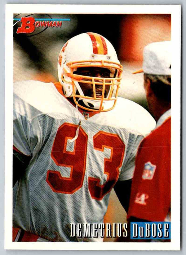 1993 Bowman Football Demetrius DuBose #317