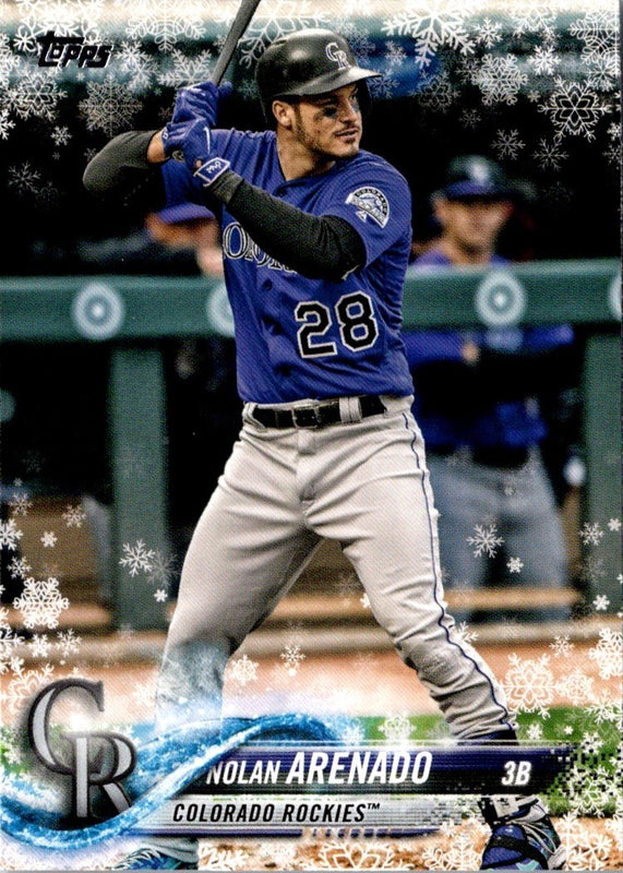 2018 Topps Holiday Nolan Arenado #HMW62